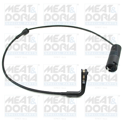Warning Contact, brake pad wear